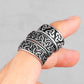 Celtic Knot Weave Viking Symbols Stainless Steel Mens Women Rings Simple for Girl Boyfriend Jewelry Creativity Gift Wholesale