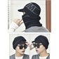 2020 Winter Beanie Scarf Cap Balaclava Neck Warmer Hat with Thick Fleece Lined Soft Wool Knitted Bonnet Warm Skull for Women Men