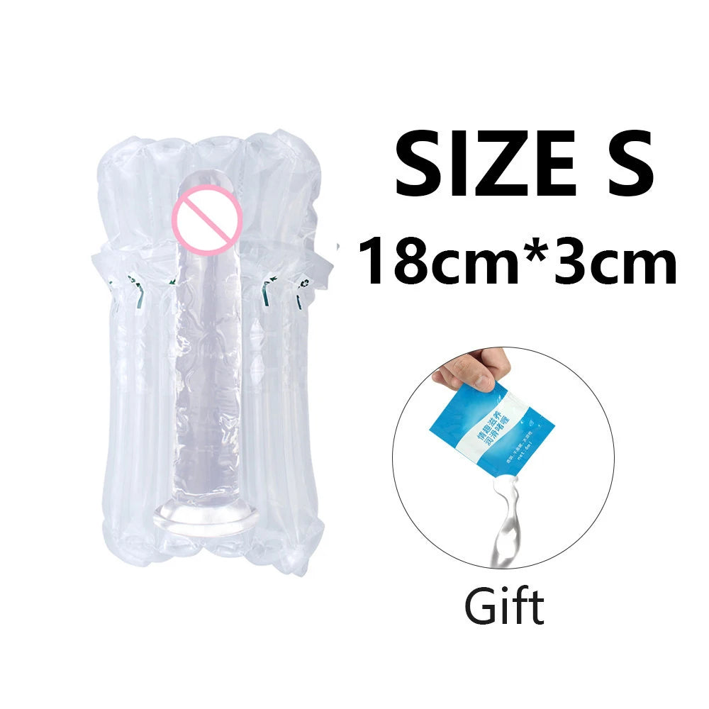 Huge Flesh Realistic Dildo Vagina Anal Butt Plug Strap On Penis Suction Cup For Woman Adult Vibrator Sex Toy Shop Pussy Pump