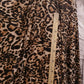 Good 4 Way Elastic Milk Silk Knitted Cotton/Spandex Fabric Brown Leopard Pattern Printing Diy Sewing Women Dress/Tight Pants