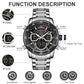 NAVIFORCE Fashion Men's Watches Luxury Original Quartz Digital Analog Sport Military Wrist Watch for Man Waterproof Steel Clock