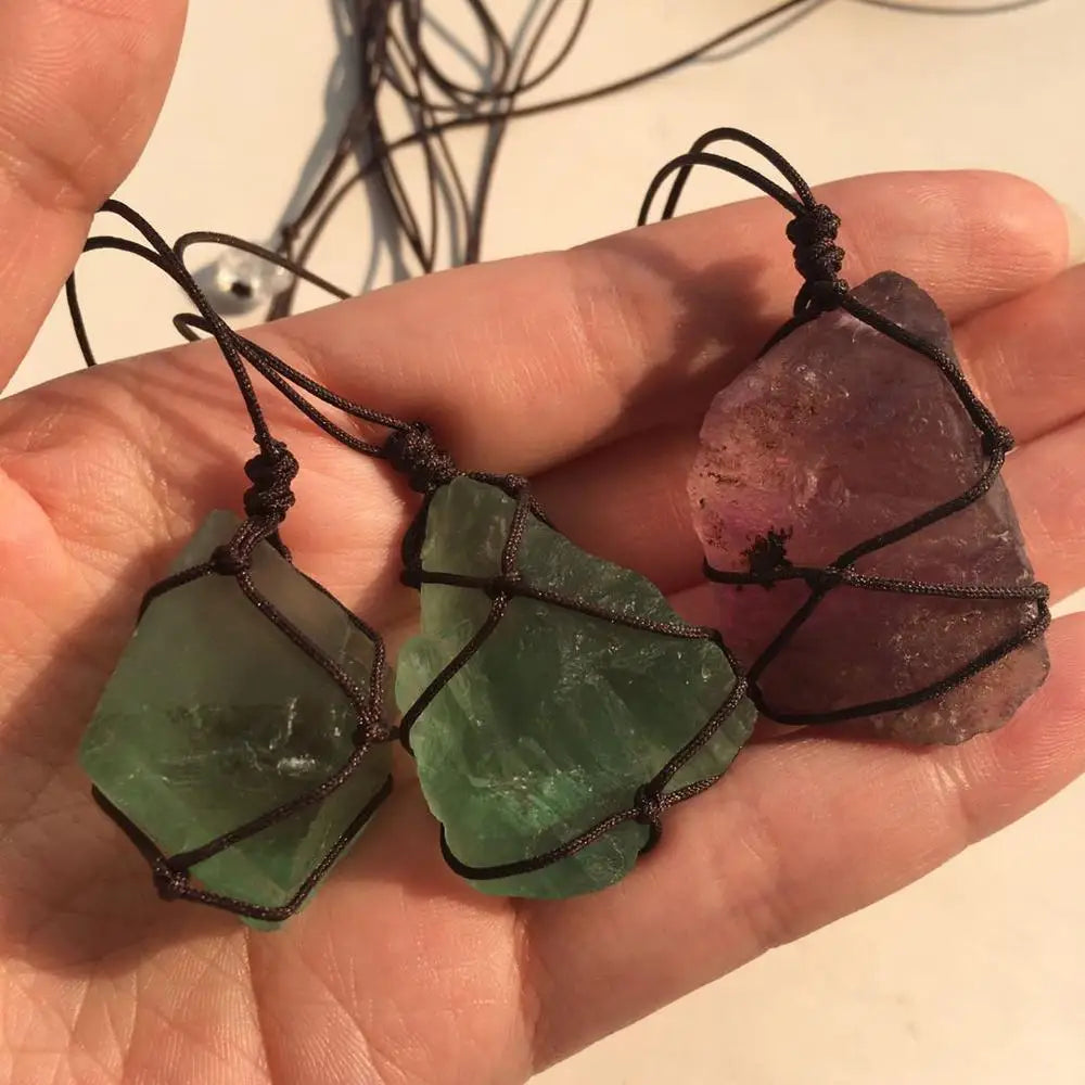 fluorite mineral crystals pendentif pierre naturelle adornos de cristal rough stone reiki healing gemstones artesanato ornament