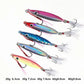 Mackerel Fish Bait Slow Shaking Jigbait Fishing Lure 20g 30g 40g 60g Long Cast Jigs Feather Hook Artificial Lures 1 Piece Sale