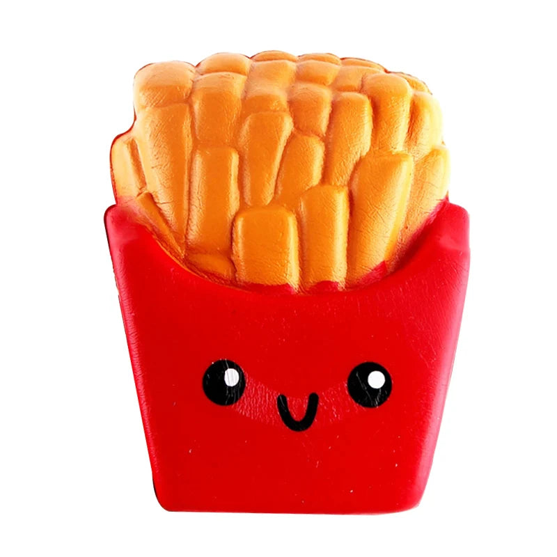 Jumbo Kawaii Popcorn Fries Panda Squishy Cake Deer Milk Squeeze Toys Slow Rising Cream Scented Antistress Child Kid Baby Toys