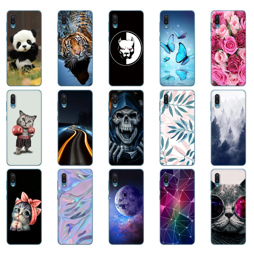 For Samsung A02 Case Soft Silicon Tpu Back Phone Cover For Samsung Galaxy A02 GalaxyA02 A 02 SM-A022G a022 Bumper 6.5inch Panda