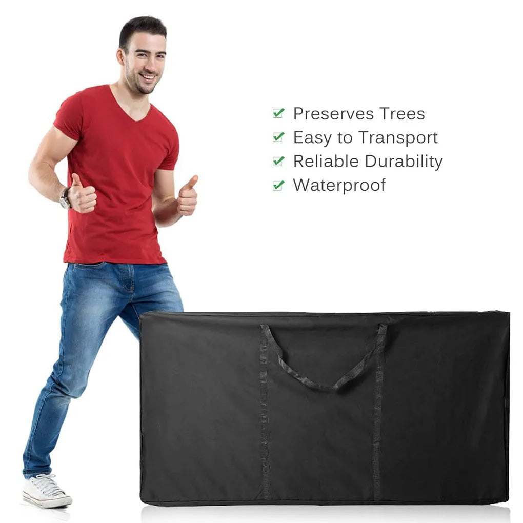 Waterproof Christmas Tree Cushion Bag Storage Bag Outdoor Indoor Furniture Cushion Storage Pouch Christmas decor storage bag