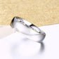 ZORCVENS 2023 New Fashion 6mm Classic Wedding Ring for Men Women Gold Silver Color Stainless Steel Engagement Ring