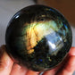 Labradorite stones sphere energy stone natural heavy flash labradorite pierre naturelle et cristaux wicca healing stones 50-60