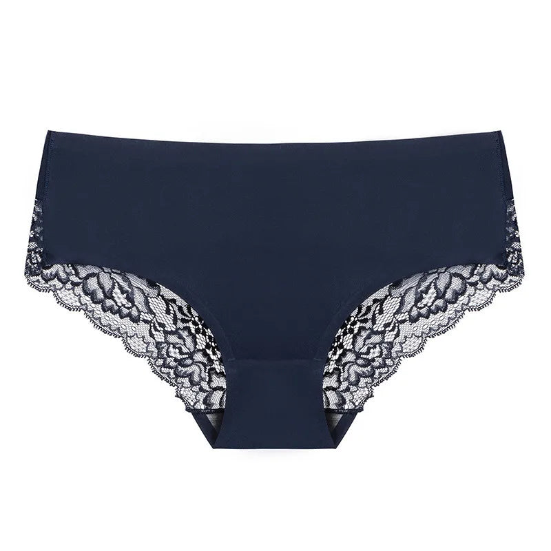 Ladies underwear woman panties fancy lace calcinha renda sexy panties for women traceless crotch of cotton briefs hot sale