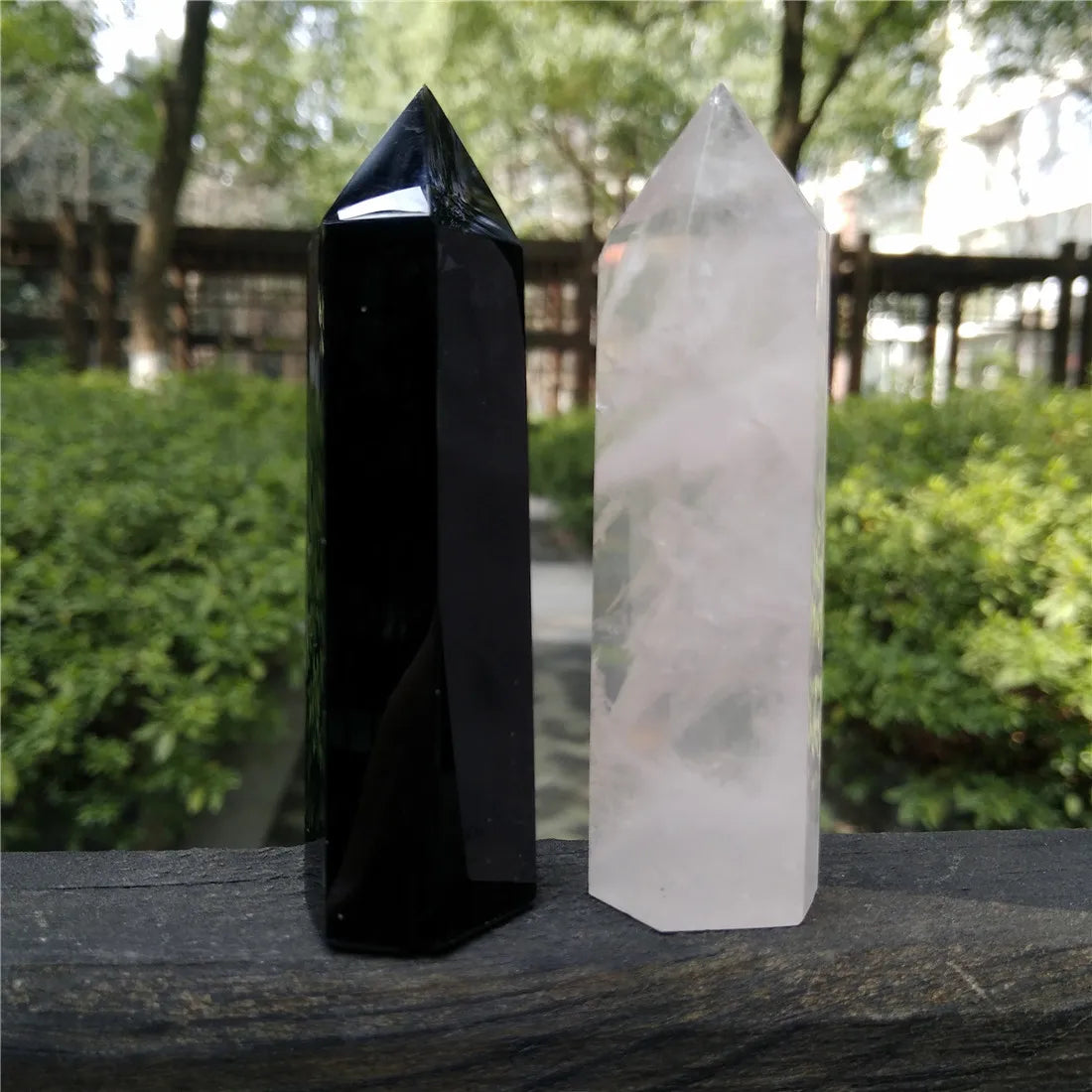 2pcs Amethyst Citrine Smokey Crystal Rose Quartz Black Obsidian Stone Stones Crystals Cristal Pierre Naturelle Cristaux Healing