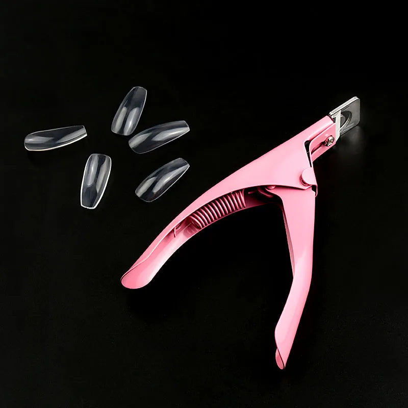 False Nail Clipper Manicure Clamp Clippers Special Type U Word Cut False Manicure Tools Cut Clipper Nail Manicure Tools