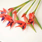 Large Size 32'' 2pcs bird of paradise strelitzia Wedding Decor Strelitzia Reginae Paradis Bird Flower flores de artificiais