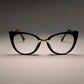 45045 Ladies Optical Sexy Anti-blue Light Cat Eye Glasses Frames Women GORGEOUS Designer EyeGlasses Fashion Eyewear