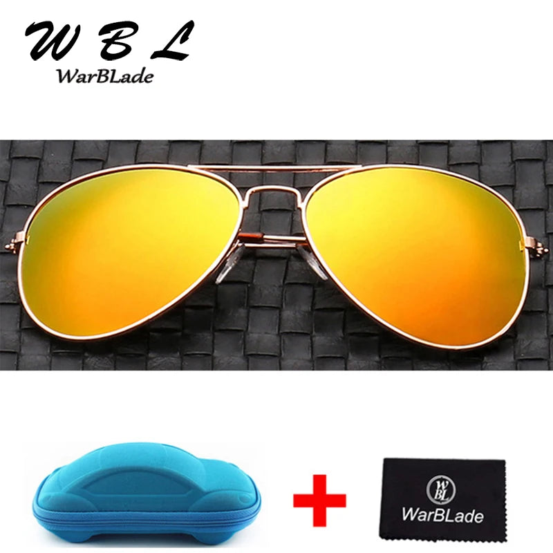 WarBLade New Trendy Pilot Sunglasses Unisex Retro Classic Sun Glasses Female Gradient Lunettes de soleil 400UV Shades