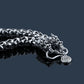 Genuine 100% Real Pure 925 Sterling Silver Bracelet 5-7MM Thickness Dragon Scale Bracelets for Men Women fine jewelry YB11