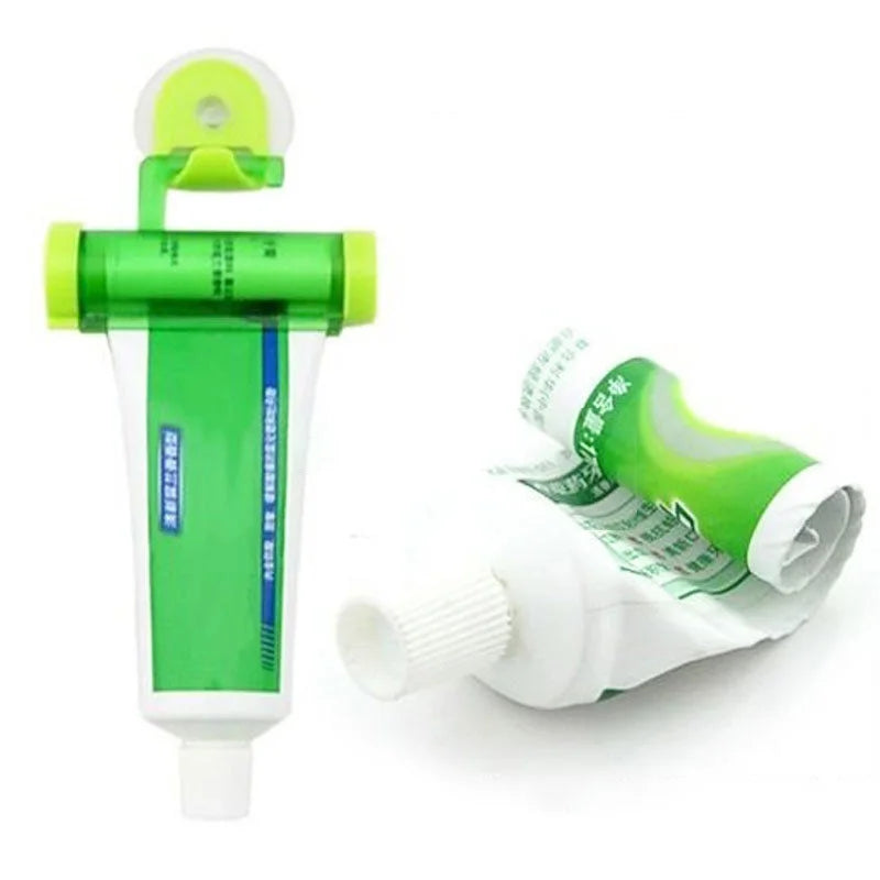 1 PCS Creative Rolling Squeezer Toothpaste Dispenser Tube Partner Sucker Hanging Holde distributeur dentifrice