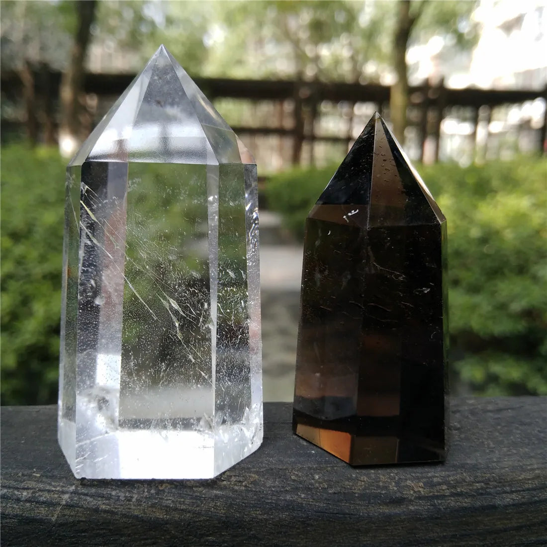 2pcs Amethyst Citrine Smokey Crystal Rose Quartz Black Obsidian Stone Stones Crystals Cristal Pierre Naturelle Cristaux Healing