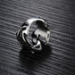 Fashion Accessories Punk Chrome Jewelry Titanium Steel Dragon Claw Heart Party Rings for Men