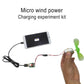 1 Set Electrical Mini Wind Generator Alternator DIY Kit Portable Emergency Mobile Phone Charger Micro Wind Turbine Motor WWO