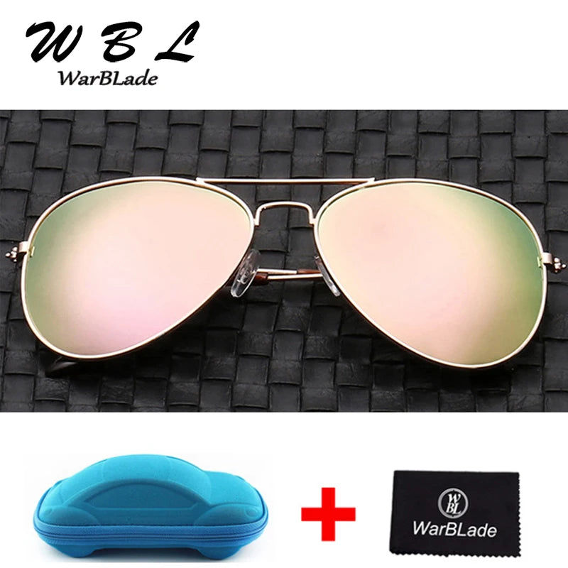 WarBLade New Trendy Pilot Sunglasses Unisex Retro Classic Sun Glasses Female Gradient Lunettes de soleil 400UV Shades