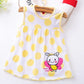 Baby Summer Dress Kids clothes girls New Year 2023 Cotton Princess Frock for Girl Clothing Printing Girls Clothes Low Price