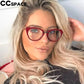 45045 Ladies Optical Sexy Anti-blue Light Cat Eye Glasses Frames Women GORGEOUS Designer EyeGlasses Fashion Eyewear