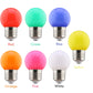 20pcs Colour LED Bulb E27 220V G45 7 Color RGB Lampada LED Lamp SMD3528 Decor Holiday Christmas Lamparas Light Bulb Fashlight