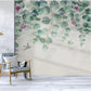 wellyu  wall papers home decor Custom wallpaper Nordic minimalist tropical leaves flowers butterfly bird bedroom wall behang