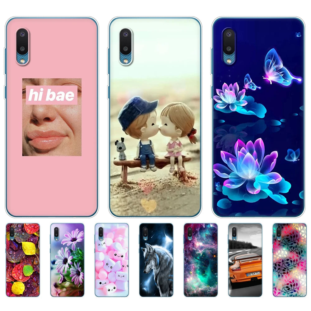 For Samsung A02 Case Soft Silicon Tpu Back Phone Cover For Samsung Galaxy A02 GalaxyA02 A 02 SM-A022G a022 Bumper 6.5inch Panda