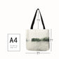 Fashion Women Handbag Tropical Green Banana Leaf Plant Forest Print Totes Eco Linen Shopping Bags Working Practical Large