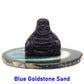 1.5" Buddha Statue Natural Healing Crystal Reiki Chakra Spiritual Hand Carved Stone Maitreya Figurine Crafts Home Lucky Decor