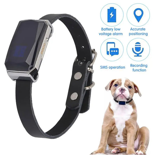 G12 GPS Smart Waterproof Pet Locator Universal Waterproof GPS Location Collar For Cats And Dogs  Positioning Tracker Locating