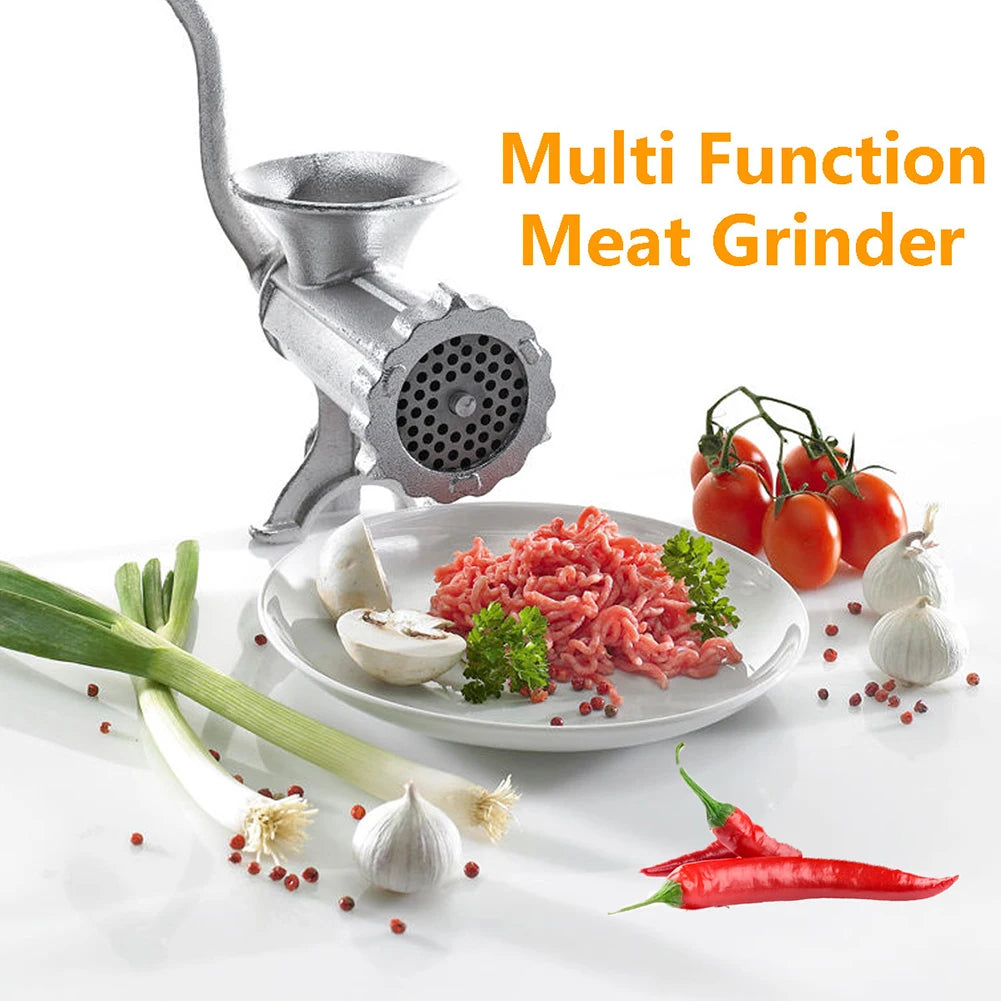 Kitchen Multifunction Handheld Hand Crank Meat Mincer Sausage Noodles Grinder