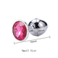 3 Size/set Metal Anal plug butt plug Sex Toys Butt Toys For Women/Men/Couples Adult Game Masturbator Anal S/M/L Diamond Sex Shop