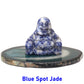 1.5" Buddha Statue Natural Healing Crystal Reiki Chakra Spiritual Hand Carved Stone Maitreya Figurine Crafts Home Lucky Decor