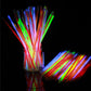 100pcs Party Fluorescence Glow Sticks Bracelets Fun Necklace Neon For Wedding Birthday Concert Supplies Colorful Bright Lights