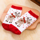 1 Pair Cotton Winter Autumn Baby Girls Boys Kids Socks Children Terry Snowflake Elk Santa Claus Christmas Bear Gift Stuff