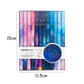 12pcs Creative Twelve Constellations Erasable Gel Pen Set Needle 0.5mm Black Blue Ink Writing Office School Stationery Items