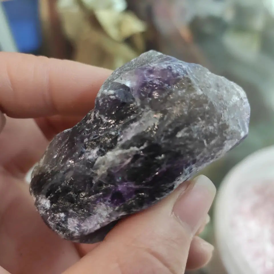 Healing Amethyste Pierre Amethyst Stone Crystal Natural Crystals and Gem Stones Mineral Specimens