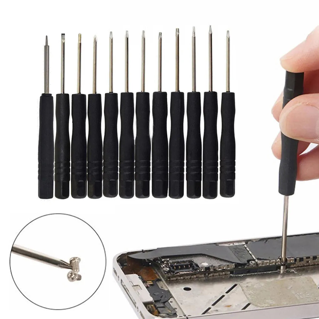 12pcs/Set Mini Multi-Function Magnetic Precision Screwdriver Set For Apple IPhone 7 12 Ect Smartphone Tablet Repairing Tools Set