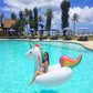 Giant 200CM/250CM Inflatable Unicorn Pool Float Air Mattress Swim Ring Floating Swimming Float Gonflable Child Adult Water Party