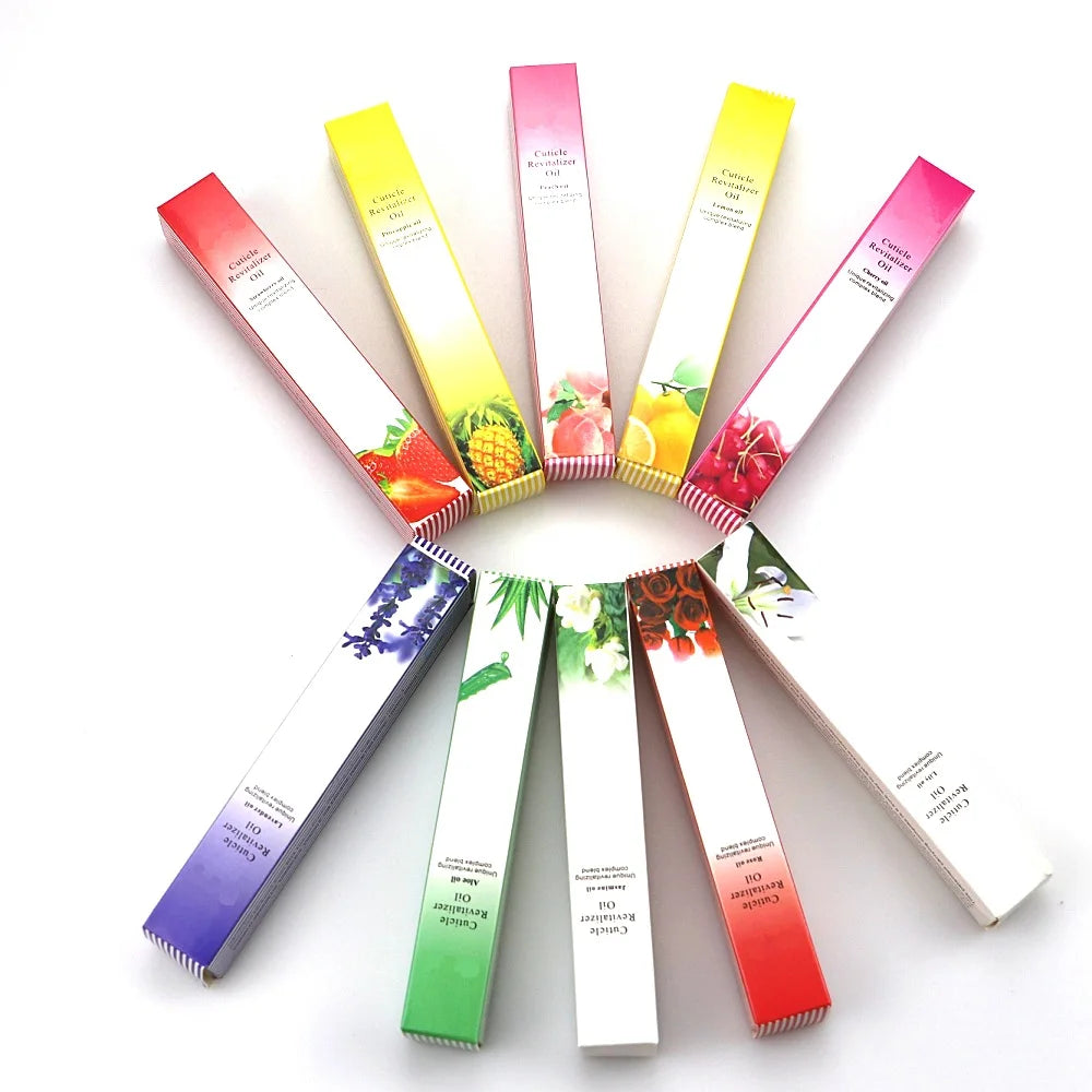 15Pcs Nail Cuticle Nutrition Oil Pen Nail Art Tools Care Nail Treatment Manicure Soften Pen 5ml  Nail Revitalizers Oil Pens Set