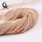 Zhe Ying New 2mm Electroplating AB Crystal Beads Small Loose Faceted Spacer Beads for Jewelry Making DIY Accessories