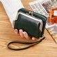 Women's Wallets Vintage Style Coin Purses Large Capacity Card Holder Wrist Strap Short Small Change Storage Bag Women Wallet