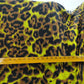 Fashion Milk Silk Cotton/Spandex knit Fabric Yellow/Brown Leopard Pattern Printed 4 Way Stretch  Cloth DIY Sewing Dress/Clothing