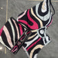 Women Swimsuit Split Swimsuit Bikini Striped Geometry Pattern One-Piece Swimsuit