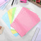 50 Pcs Journal Book Colorful Live The Notebook A5 6-hole Binder Paper Lined Inserts Refills Holes Loose Leaf