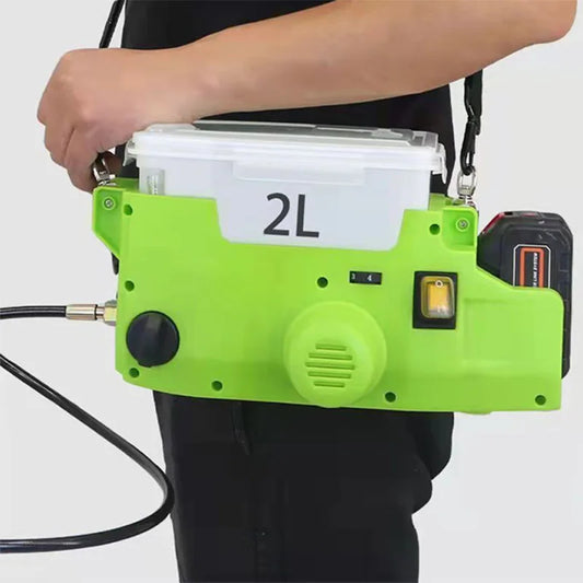 1.7L Airless Paint Sprayer back strap Machine Portable Electric Spray Gun Household High Power Paint  Airbrush Lithium Battery