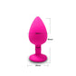 S/M/L Anal Plug Butt Vibrator Women/Men Soft Silicone Round Shaped Erotic Bullet Anal plug Bullet Gay Sex Toys for Adults