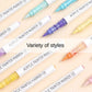 171/9 Direct Liquid Acrylic Art Markers Paint Pens Brush Color Marker for Rock Painting Stone Glass DIY Art Supplies Stationery